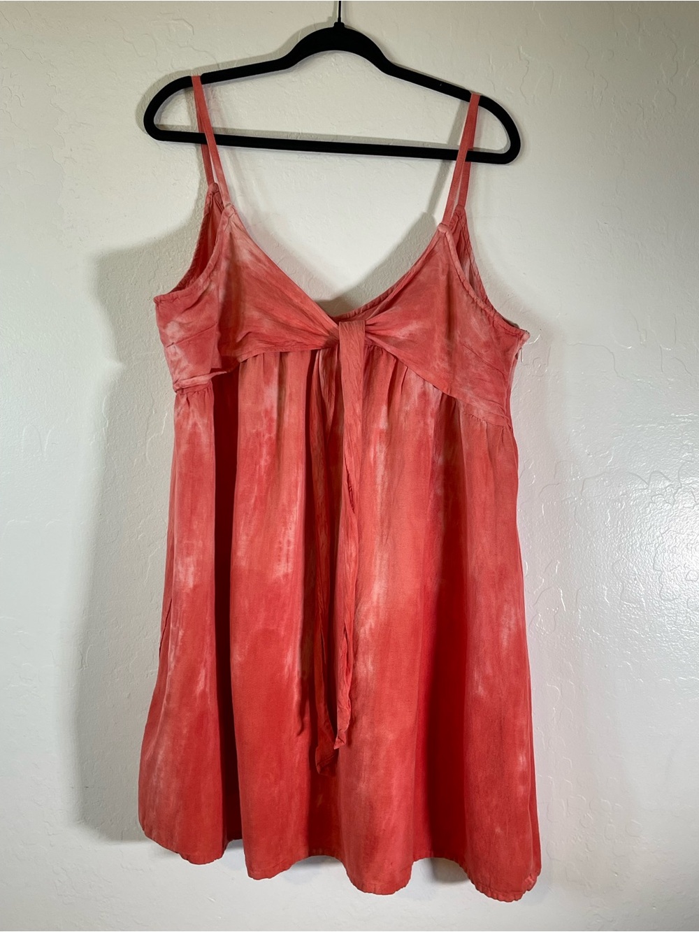 Attic Salt Coral-Peach Slip Dress